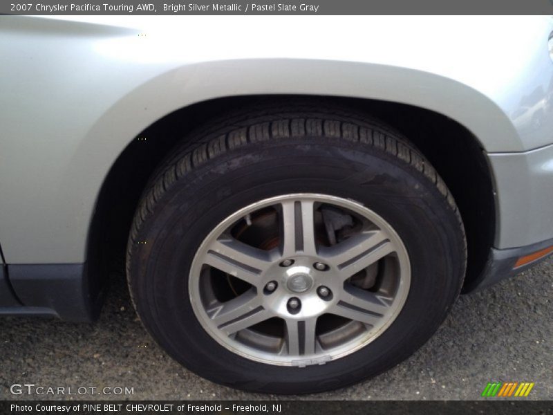 Bright Silver Metallic / Pastel Slate Gray 2007 Chrysler Pacifica Touring AWD