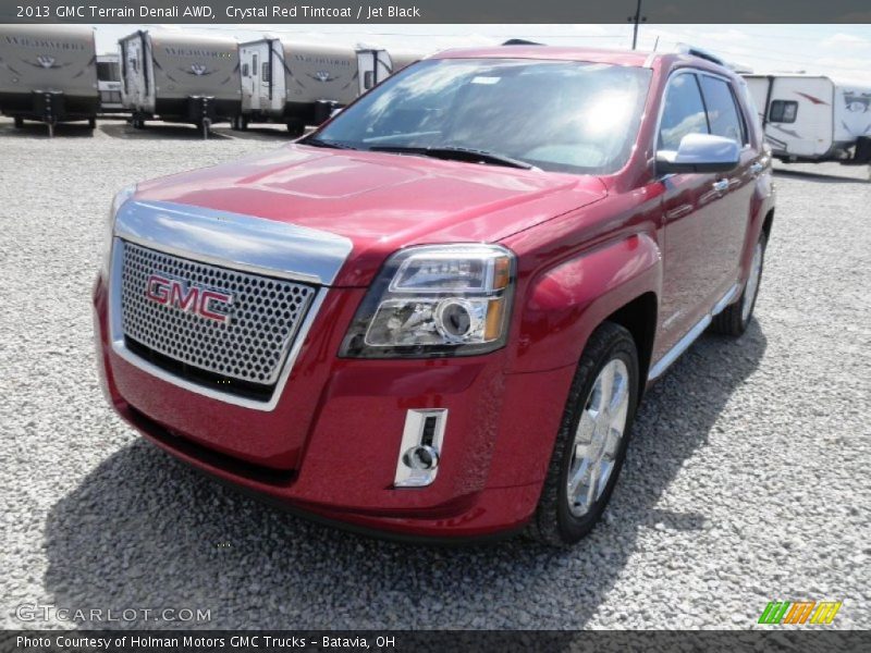 Crystal Red Tintcoat / Jet Black 2013 GMC Terrain Denali AWD