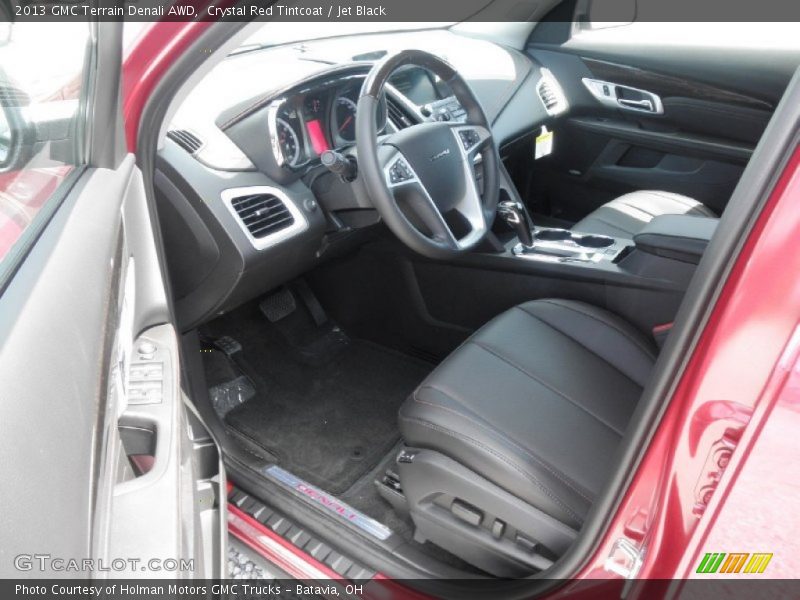 Crystal Red Tintcoat / Jet Black 2013 GMC Terrain Denali AWD