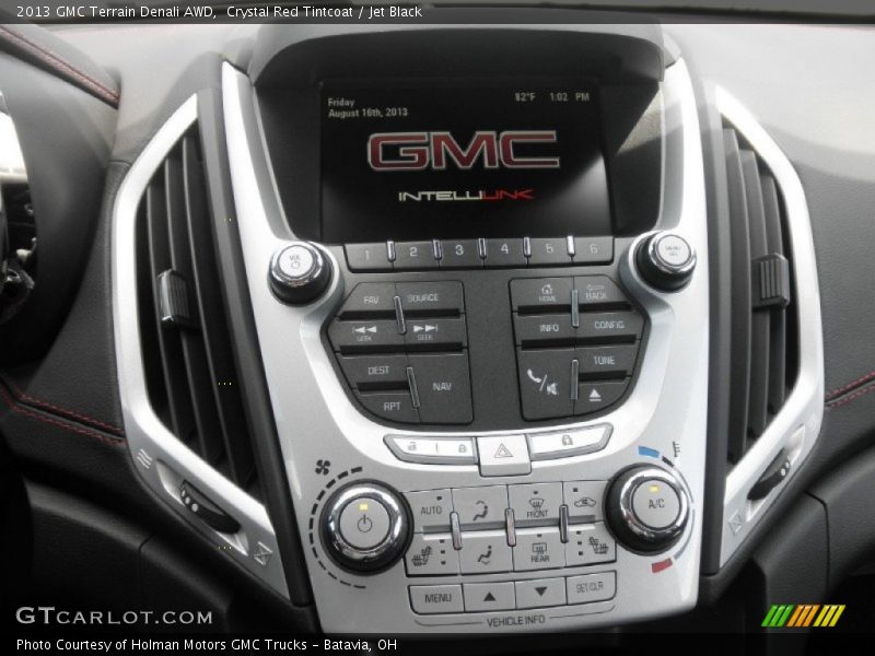 Crystal Red Tintcoat / Jet Black 2013 GMC Terrain Denali AWD