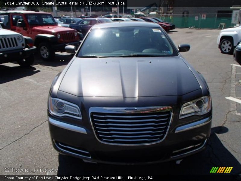 Granite Crystal Metallic / Black/Light Frost Beige 2014 Chrysler 300
