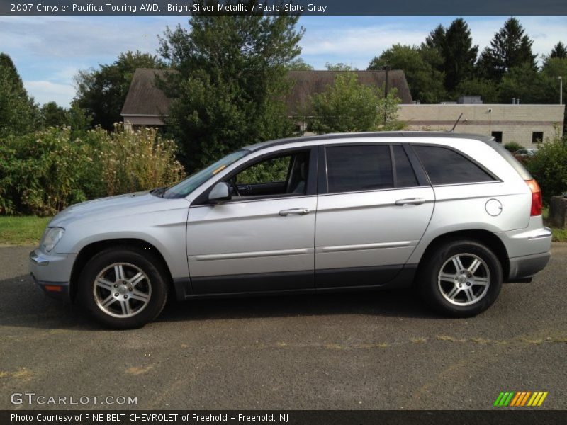Bright Silver Metallic / Pastel Slate Gray 2007 Chrysler Pacifica Touring AWD