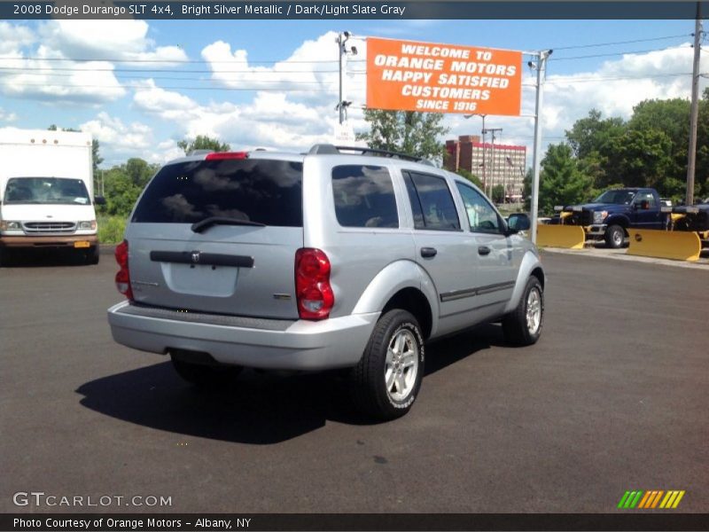 Bright Silver Metallic / Dark/Light Slate Gray 2008 Dodge Durango SLT 4x4
