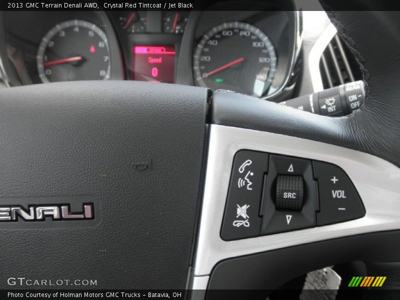 Crystal Red Tintcoat / Jet Black 2013 GMC Terrain Denali AWD