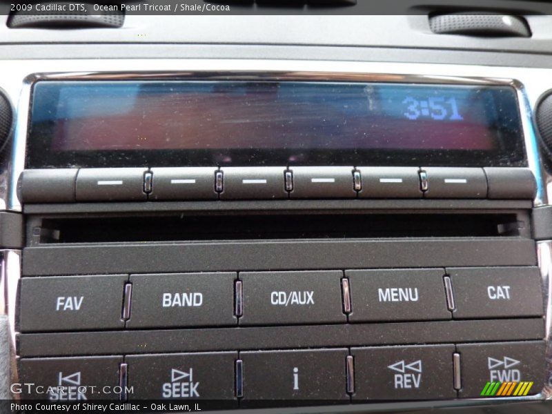 Controls of 2009 DTS 