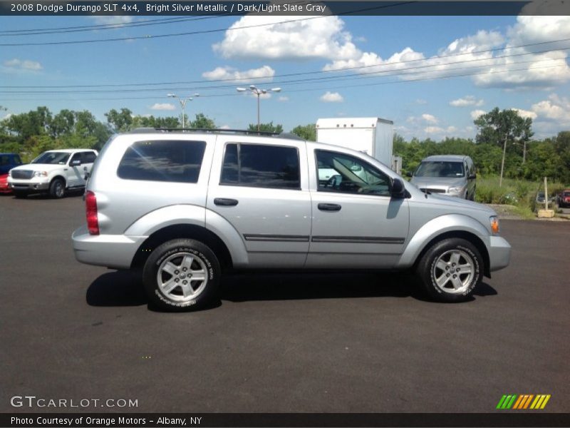 Bright Silver Metallic / Dark/Light Slate Gray 2008 Dodge Durango SLT 4x4