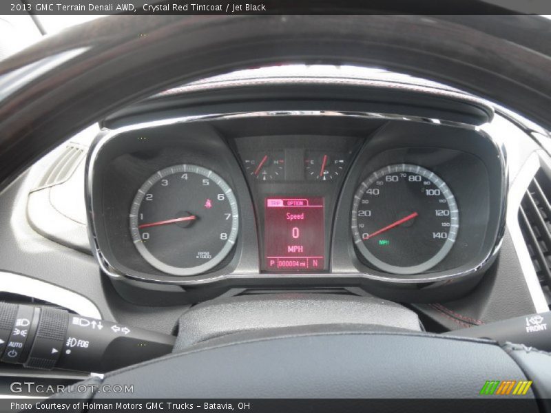 Crystal Red Tintcoat / Jet Black 2013 GMC Terrain Denali AWD