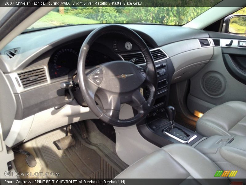 Bright Silver Metallic / Pastel Slate Gray 2007 Chrysler Pacifica Touring AWD