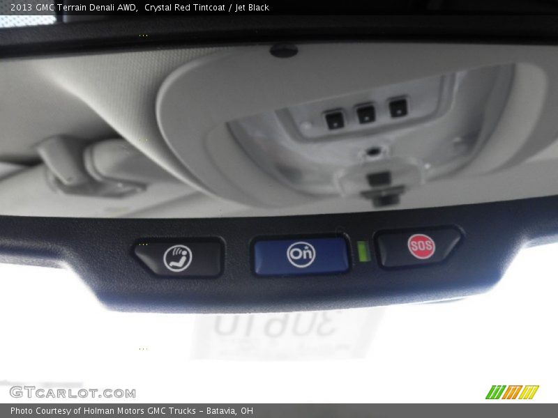 Crystal Red Tintcoat / Jet Black 2013 GMC Terrain Denali AWD