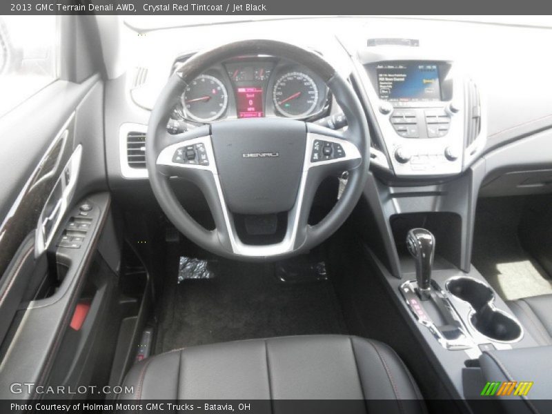 Crystal Red Tintcoat / Jet Black 2013 GMC Terrain Denali AWD