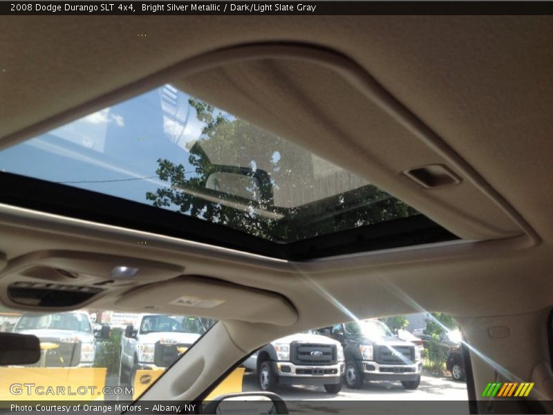Bright Silver Metallic / Dark/Light Slate Gray 2008 Dodge Durango SLT 4x4