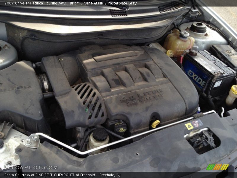 Bright Silver Metallic / Pastel Slate Gray 2007 Chrysler Pacifica Touring AWD