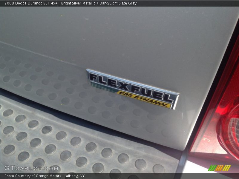 Bright Silver Metallic / Dark/Light Slate Gray 2008 Dodge Durango SLT 4x4
