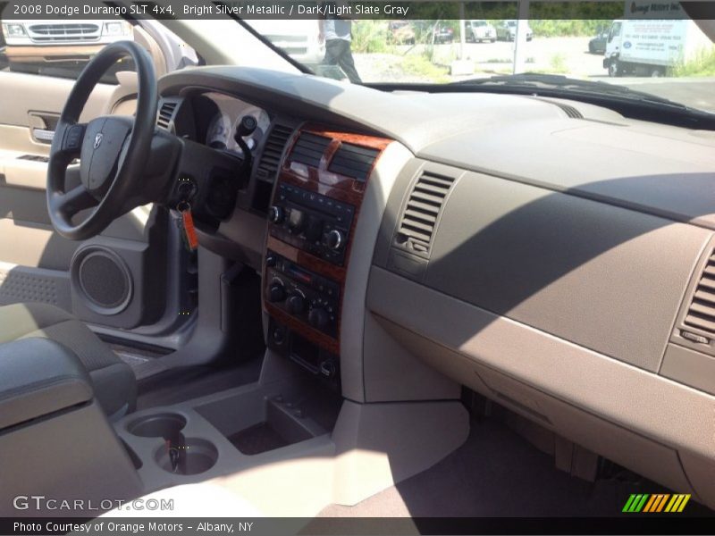 Bright Silver Metallic / Dark/Light Slate Gray 2008 Dodge Durango SLT 4x4