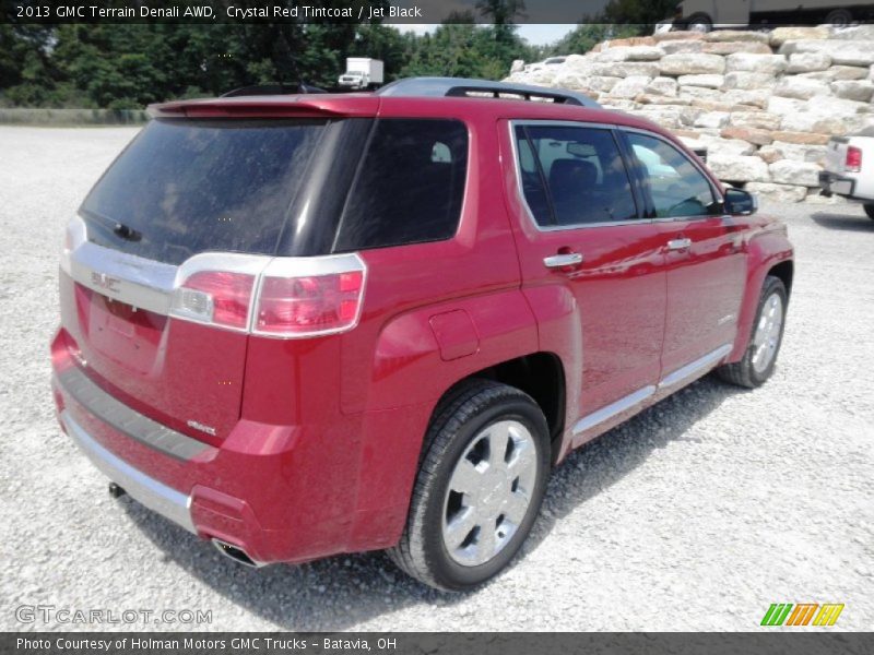 Crystal Red Tintcoat / Jet Black 2013 GMC Terrain Denali AWD
