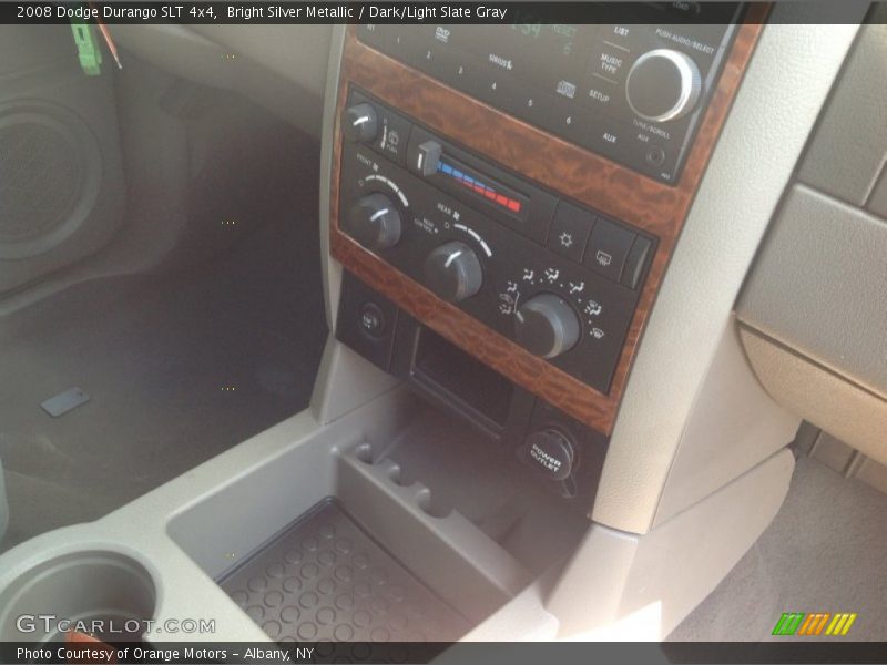 Bright Silver Metallic / Dark/Light Slate Gray 2008 Dodge Durango SLT 4x4