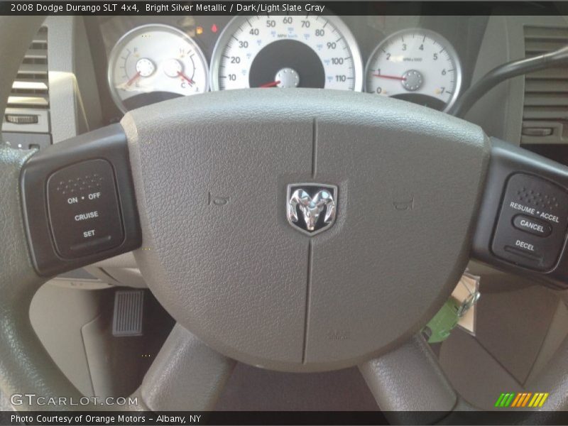 Bright Silver Metallic / Dark/Light Slate Gray 2008 Dodge Durango SLT 4x4
