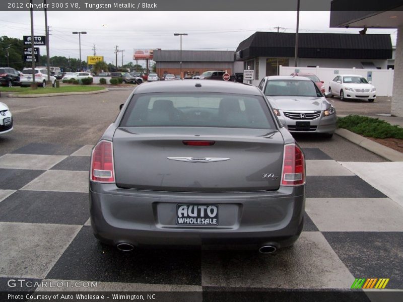 Tungsten Metallic / Black 2012 Chrysler 300 S V8