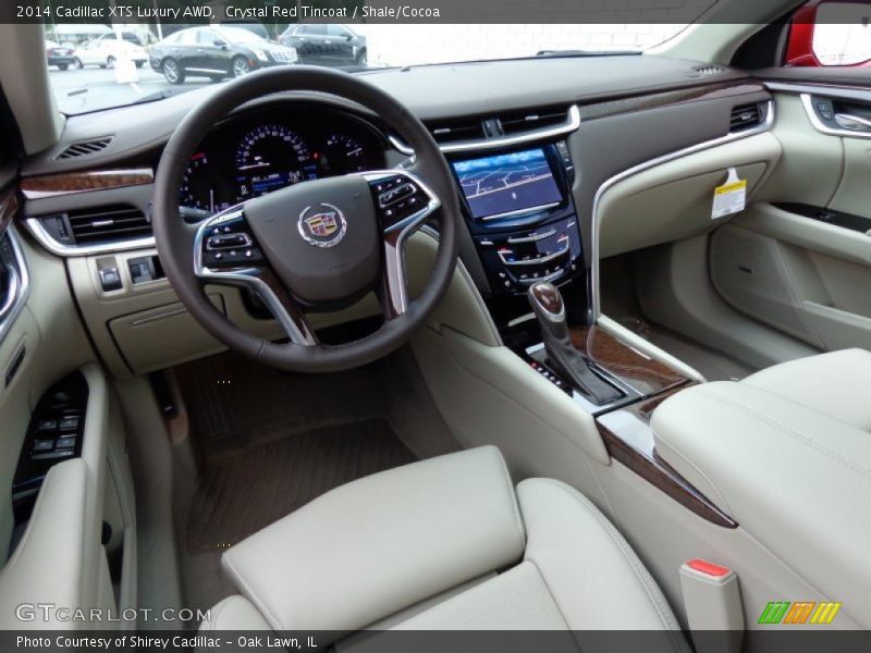 Shale/Cocoa Interior - 2014 XTS Luxury AWD 