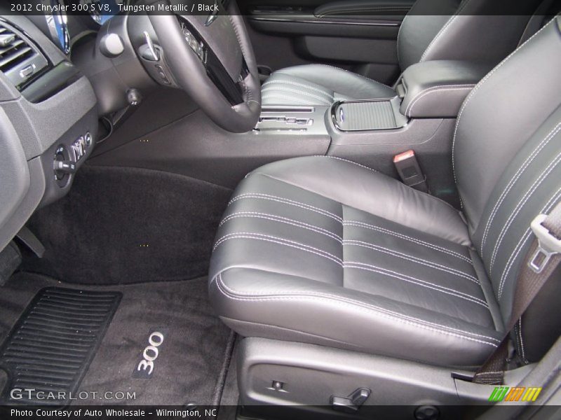 Tungsten Metallic / Black 2012 Chrysler 300 S V8
