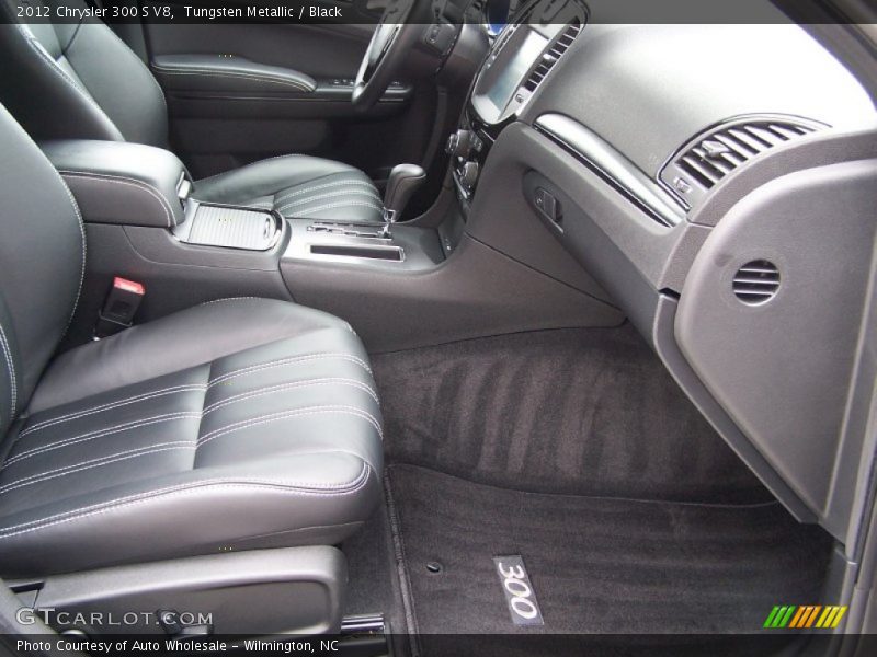 Tungsten Metallic / Black 2012 Chrysler 300 S V8
