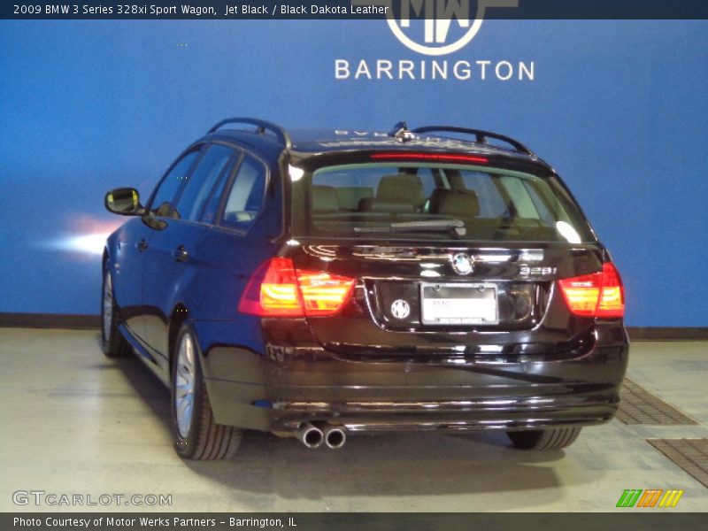 Jet Black / Black Dakota Leather 2009 BMW 3 Series 328xi Sport Wagon