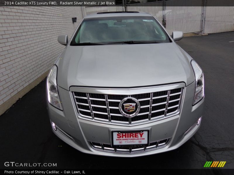 Radiant Silver Metallic / Jet Black 2014 Cadillac XTS Luxury FWD