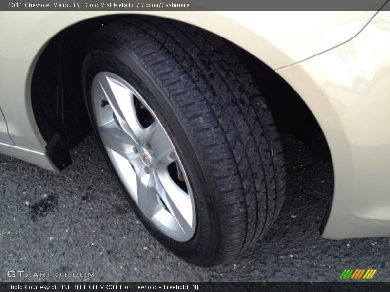 Gold Mist Metallic / Cocoa/Cashmere 2011 Chevrolet Malibu LS