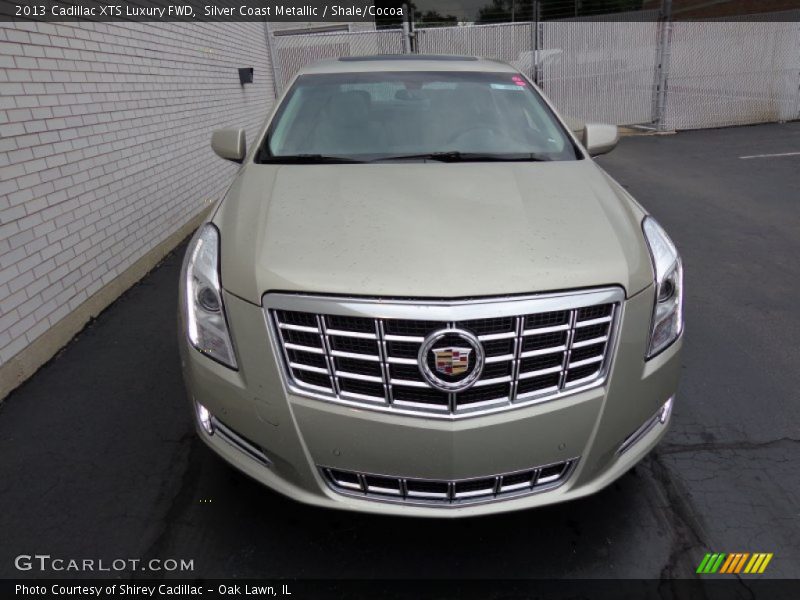 Silver Coast Metallic / Shale/Cocoa 2013 Cadillac XTS Luxury FWD