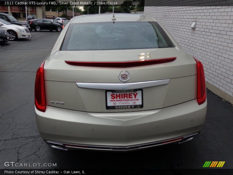 Silver Coast Metallic / Shale/Cocoa 2013 Cadillac XTS Luxury FWD