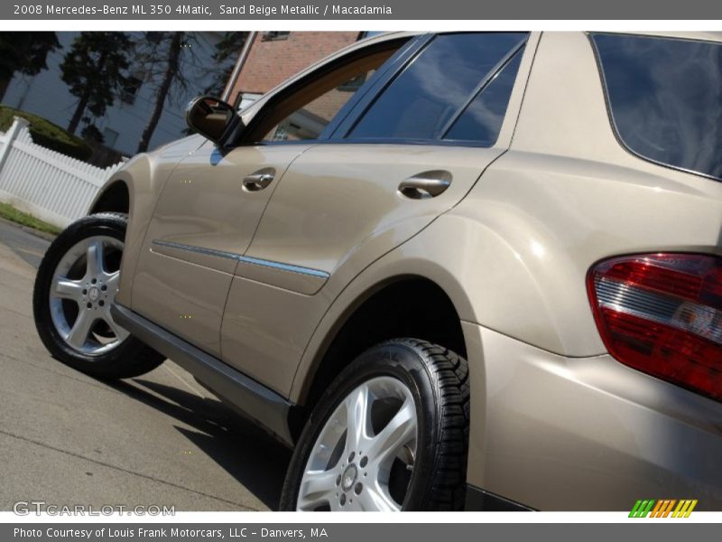 Sand Beige Metallic / Macadamia 2008 Mercedes-Benz ML 350 4Matic
