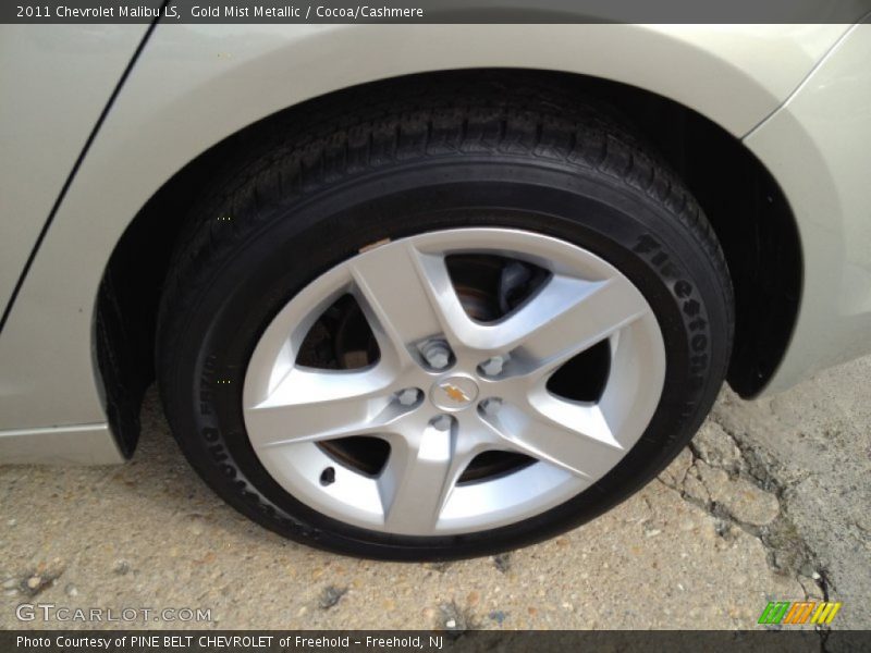 Gold Mist Metallic / Cocoa/Cashmere 2011 Chevrolet Malibu LS