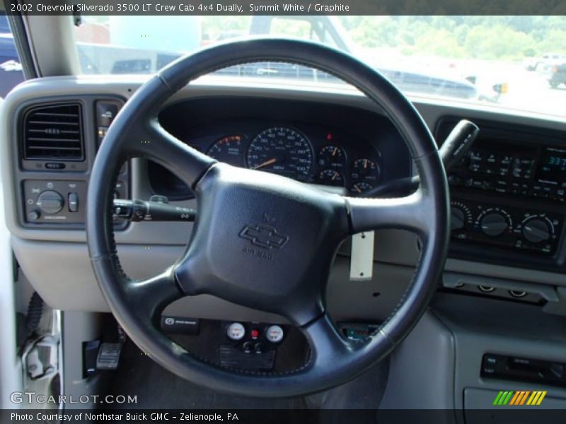  2002 Silverado 3500 LT Crew Cab 4x4 Dually Steering Wheel