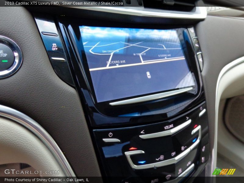Silver Coast Metallic / Shale/Cocoa 2013 Cadillac XTS Luxury FWD