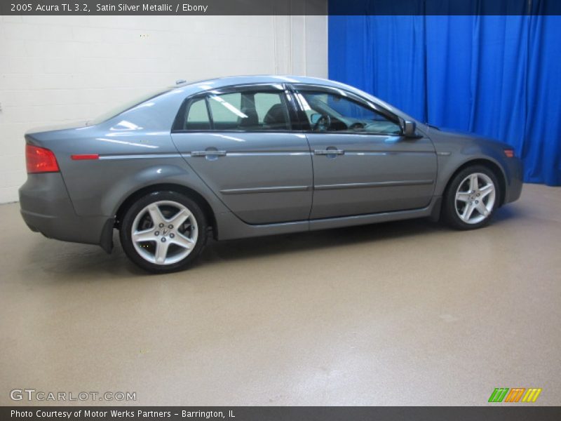 Satin Silver Metallic / Ebony 2005 Acura TL 3.2
