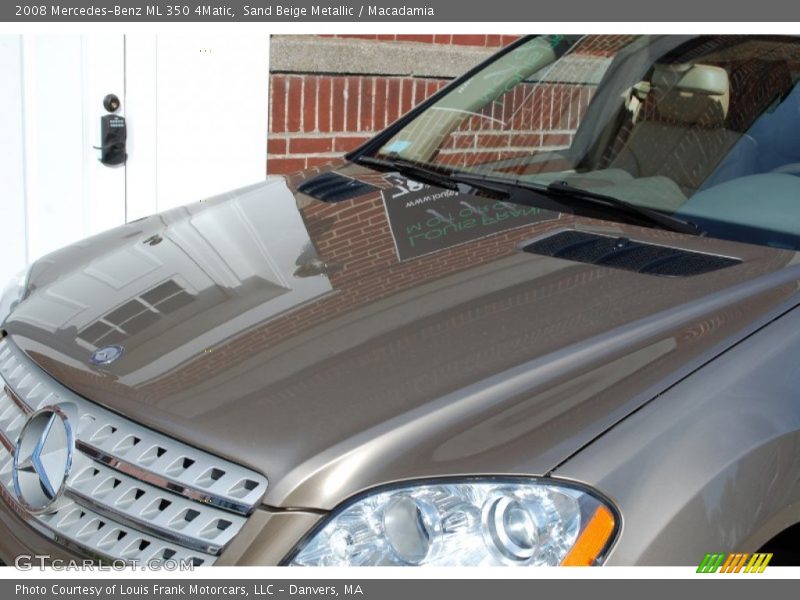 Sand Beige Metallic / Macadamia 2008 Mercedes-Benz ML 350 4Matic