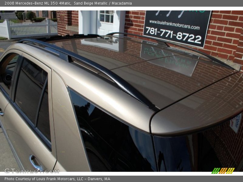 Sand Beige Metallic / Macadamia 2008 Mercedes-Benz ML 350 4Matic
