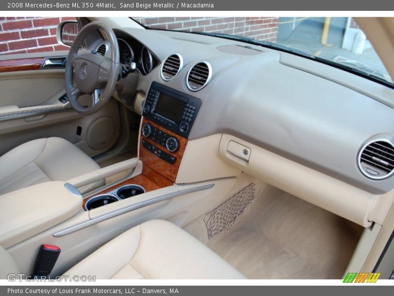 Sand Beige Metallic / Macadamia 2008 Mercedes-Benz ML 350 4Matic