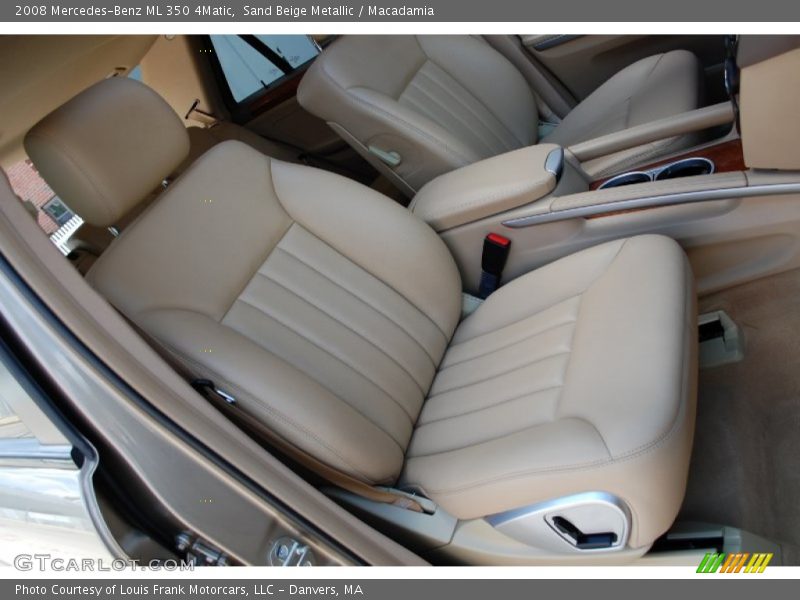 Sand Beige Metallic / Macadamia 2008 Mercedes-Benz ML 350 4Matic