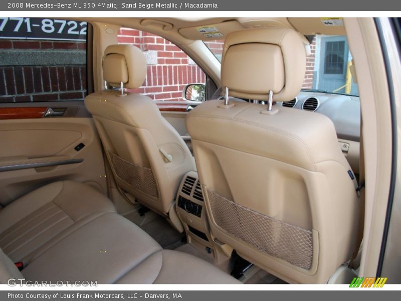 Sand Beige Metallic / Macadamia 2008 Mercedes-Benz ML 350 4Matic