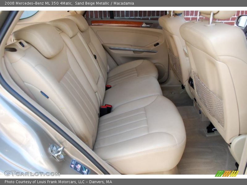 Sand Beige Metallic / Macadamia 2008 Mercedes-Benz ML 350 4Matic