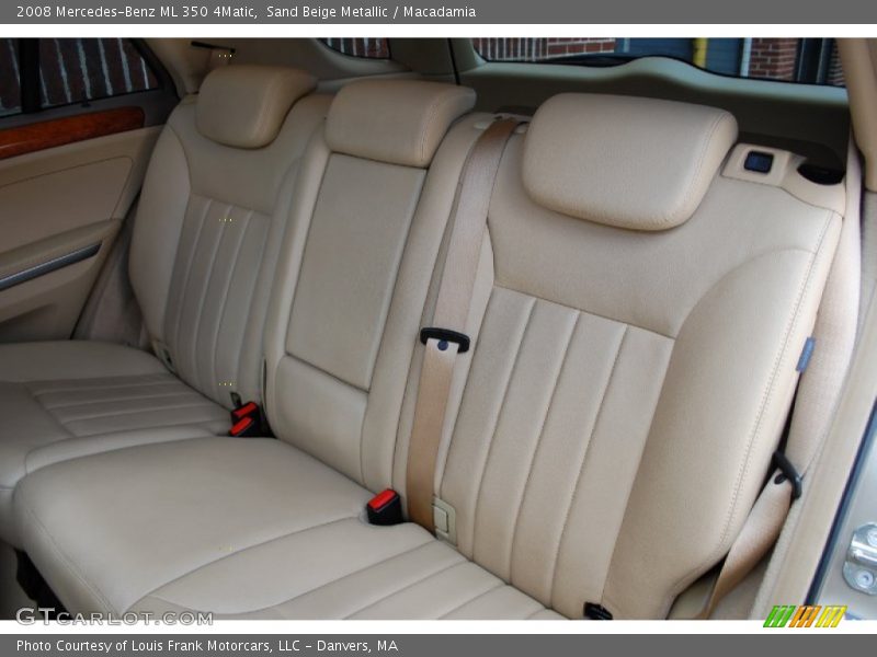 Sand Beige Metallic / Macadamia 2008 Mercedes-Benz ML 350 4Matic