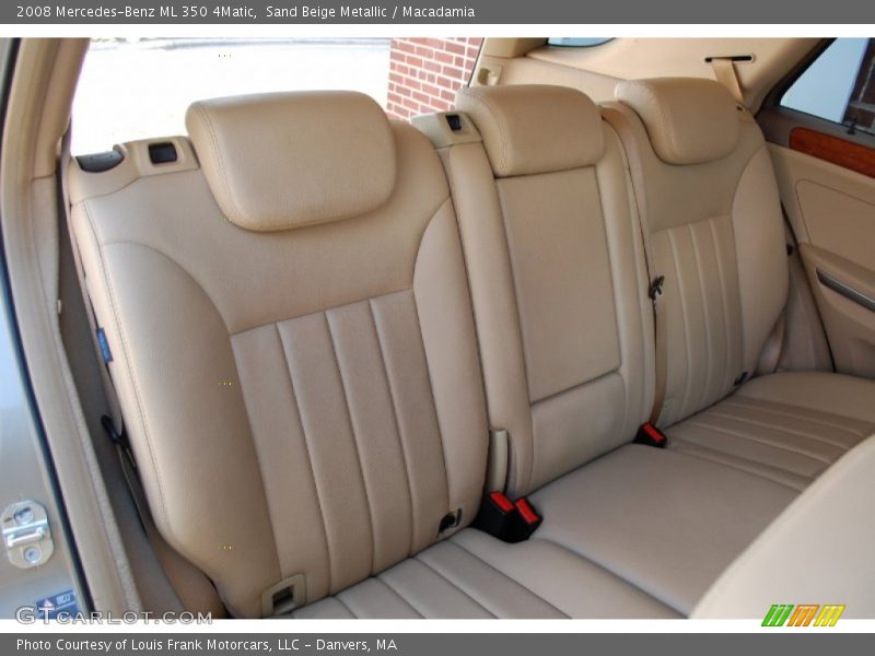 Sand Beige Metallic / Macadamia 2008 Mercedes-Benz ML 350 4Matic