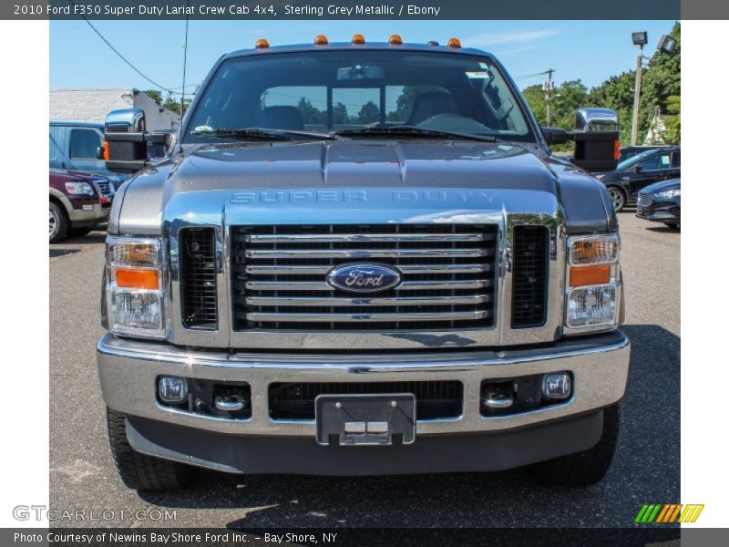 Sterling Grey Metallic / Ebony 2010 Ford F350 Super Duty Lariat Crew Cab 4x4
