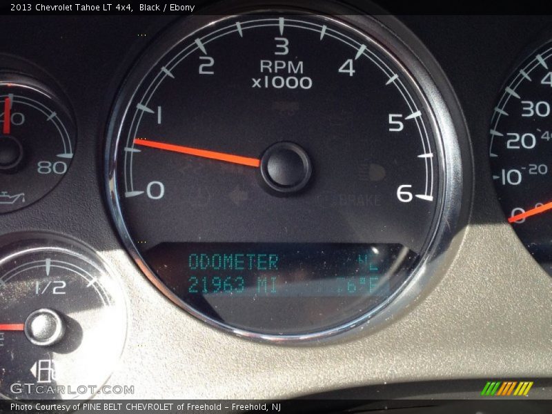 Black / Ebony 2013 Chevrolet Tahoe LT 4x4