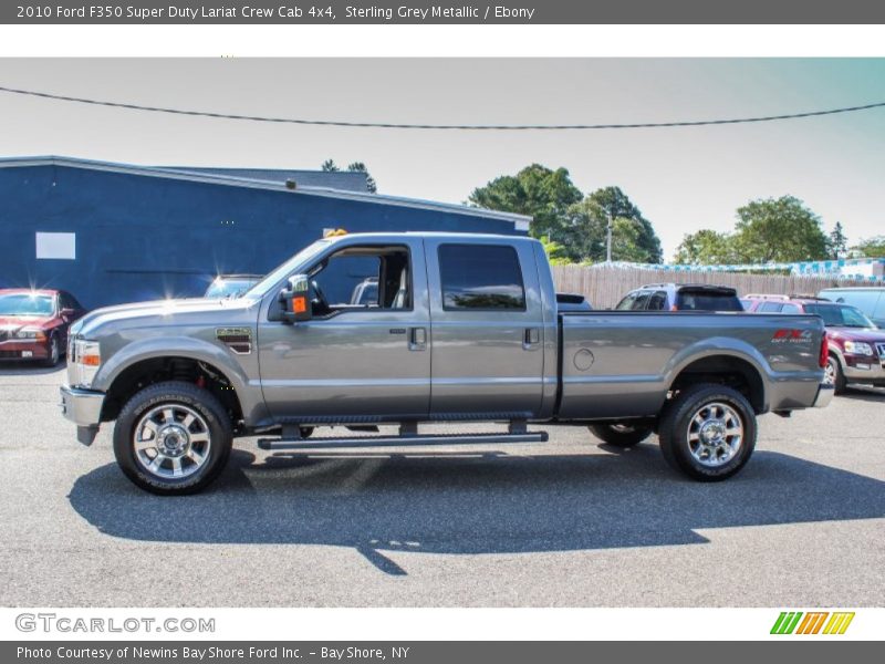  2010 F350 Super Duty Lariat Crew Cab 4x4 Sterling Grey Metallic
