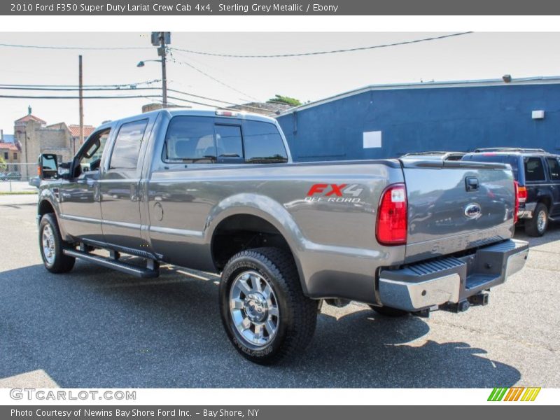 Sterling Grey Metallic / Ebony 2010 Ford F350 Super Duty Lariat Crew Cab 4x4