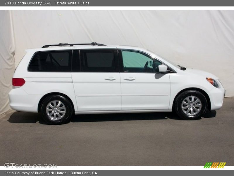 Taffeta White / Beige 2010 Honda Odyssey EX-L