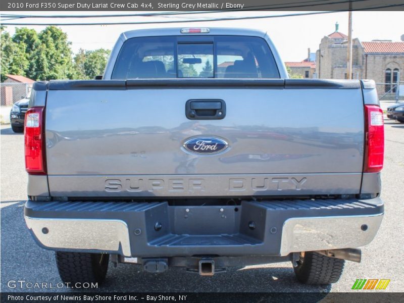Sterling Grey Metallic / Ebony 2010 Ford F350 Super Duty Lariat Crew Cab 4x4