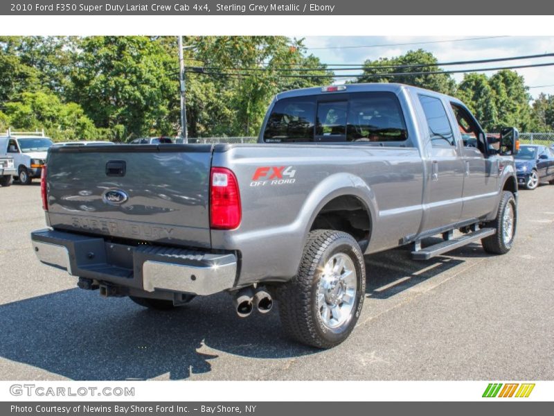 Sterling Grey Metallic / Ebony 2010 Ford F350 Super Duty Lariat Crew Cab 4x4